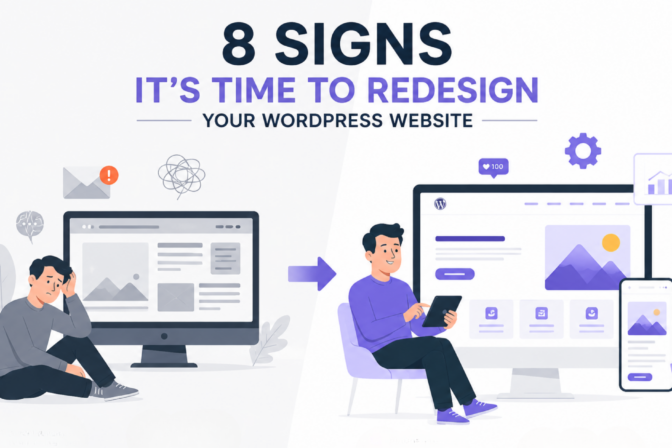 Signs It’s Time to Redesign Your WordPress Website